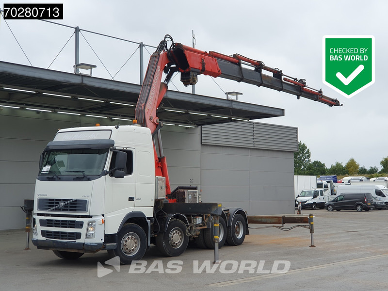 Volvo FH 460 FH 8X4 Manual Fassi F900A XP.27 Crane+Winch Big-Axle Lenkachse Kran Euro 3 - Çekici: fotoğraf 1 Volvo FH 460 FH 8X4 Manual Fassi F900A XP.27 Crane+Winch Big-Axle Lenkachse Kran Euro 3 - Çekici: fotoğraf 1