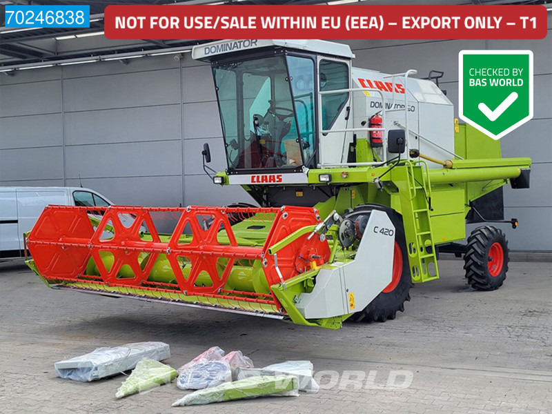 Claas Dominator 130 Dominator 130 4X2 4Mtr HEADER - PERKINS TIER 3 - Biçerdöver: fotoğraf 1 Claas Dominator 130 Dominator 130 4X2 4Mtr HEADER - PERKINS TIER 3 - Biçerdöver: fotoğraf 1