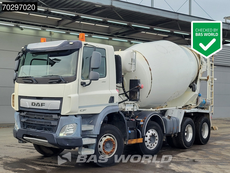 DAF CF 450 8X4 9m3 Putzmeister Mixer Automatic Steelsuspension Euro 6 - Transmikser: fotoğraf 1 DAF CF 450 8X4 9m3 Putzmeister Mixer Automatic Steelsuspension Euro 6 - Transmikser: fotoğraf 1