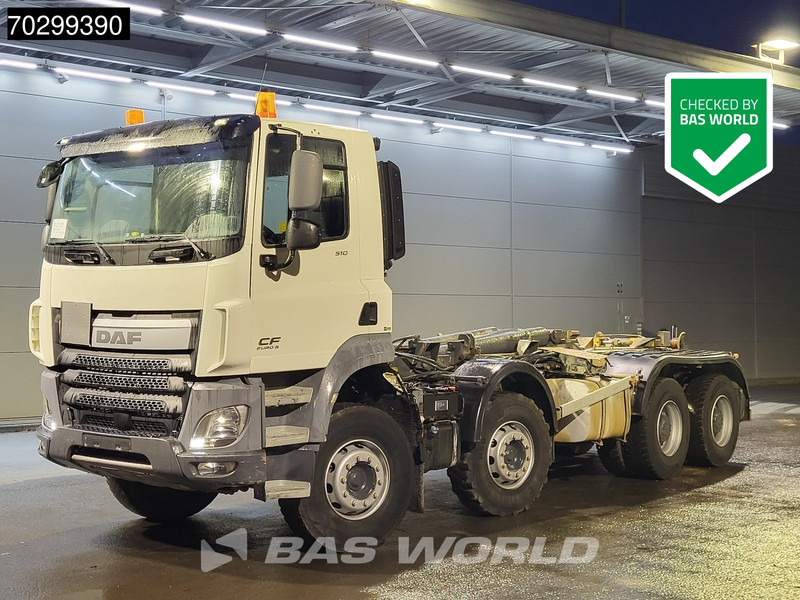 DAF CF 510 8X4 25t Dalby Hook Full Steel Manual Retarder Big-Axle Euro 6 - Kancalı yükleyici kamyon: fotoğraf 1 DAF CF 510 8X4 25t Dalby Hook Full Steel Manual Retarder Big-Axle Euro 6 - Kancalı yükleyici kamyon: fotoğraf 1
