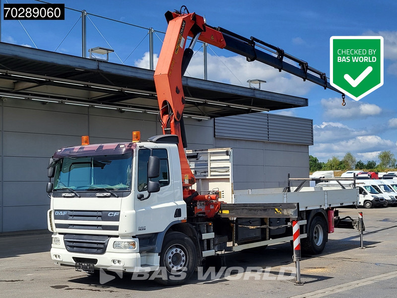 DAF CF75.310 4X2 Palfinger PK 32080 Euro 4 - Sal/ Açık kasa kamyon, Vinçli kamyon: fotoğraf 1 DAF CF75.310 4X2 Palfinger PK 32080 Euro 4 - Sal/ Açık kasa kamyon, Vinçli kamyon: fotoğraf 1