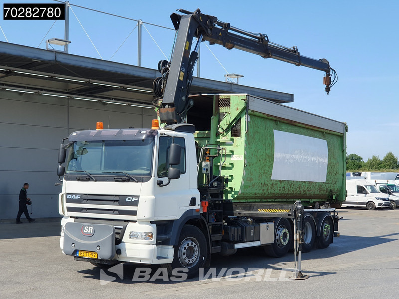DAF CF85.360 8X2 NL-Truck Hiab 211 E-3 HIPRO Kran 21T Multilift Euro 5 - Kancalı yükleyici kamyon, Vinçli kamyon: fotoğraf 5 DAF CF85.360 8X2 NL-Truck Hiab 211 E-3 HIPRO Kran 21T Multilift Euro 5 - Kancalı yükleyici kamyon, Vinçli kamyon: fotoğraf 5