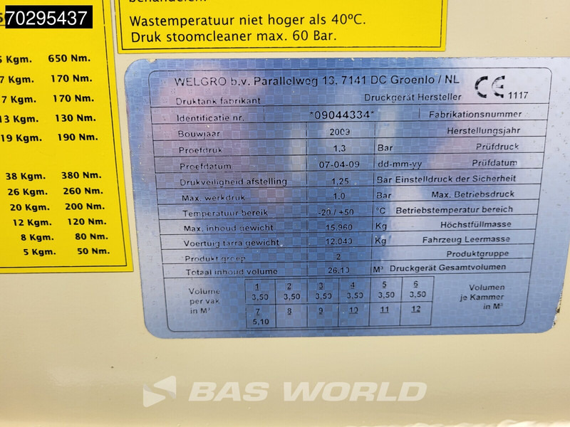 DAF CF85.360 CF 6X2 NL-Truck Welgro M13250 26m3 silo Lift-Steering Axle Euro 5 finansal kiralama DAF CF85.360 CF 6X2 NL-Truck Welgro M13250 26m3 silo Lift-Steering Axle Euro 5: fotoğraf 20 DAF CF85.360 CF 6X2 NL-Truck Welgro M13250 26m3 silo Lift-Steering Axle Euro 5 finansal kiralama DAF CF85.360 CF 6X2 NL-Truck Welgro M13250 26m3 silo Lift-Steering Axle Euro 5: fotoğraf 20