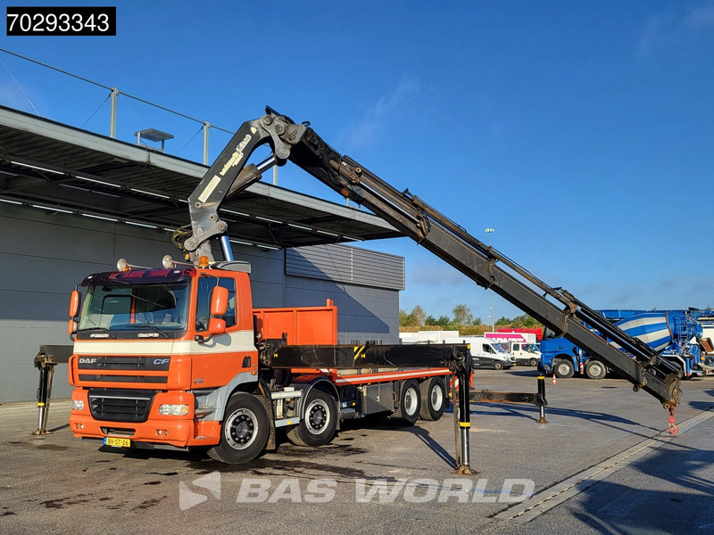 DAF CF85.460 8X4 NL-Truck Palfinger PK 85002 Crane Big-Axle Manual Euro 5 - Sal/ Açık kasa kamyon, Vinçli kamyon: fotoğraf 5 DAF CF85.460 8X4 NL-Truck Palfinger PK 85002 Crane Big-Axle Manual Euro 5 - Sal/ Açık kasa kamyon, Vinçli kamyon: fotoğraf 5
