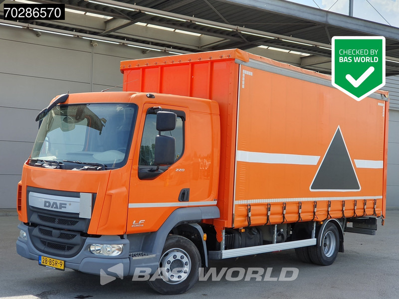 DAF LF 220 LF 4X2 10tons NL-Truck Curtainsides Manual Euro 6 - Tenteli kamyon: fotoğraf 1 DAF LF 220 LF 4X2 10tons NL-Truck Curtainsides Manual Euro 6 - Tenteli kamyon: fotoğraf 1