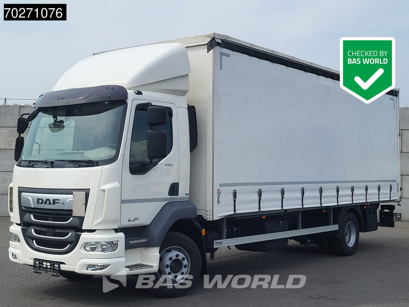 DAF LF 290 4X2 16tonner Sliding roof Automatic Ladebordwand ACC Euro 6 - Tenteli kamyon: fotoğraf 1 DAF LF 290 4X2 16tonner Sliding roof Automatic Ladebordwand ACC Euro 6 - Tenteli kamyon: fotoğraf 1