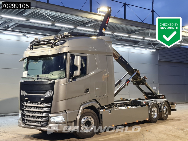 DAF XG 530 6X2 HIAB Multilift ULT21S61-WMITF Lift + Steering Axle Retarder Automatic Euro 6 - Kancalı yükleyici kamyon: fotoğraf 1 DAF XG 530 6X2 HIAB Multilift ULT21S61-WMITF Lift + Steering Axle Retarder Automatic Euro 6 - Kancalı yükleyici kamyon: fotoğraf 1
