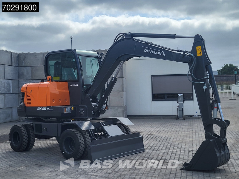 Develon DX60 WN ECO-1 A/C - Tekerlekli ekskavatör: fotoğraf 5 Develon DX60 WN ECO-1 A/C - Tekerlekli ekskavatör: fotoğraf 5
