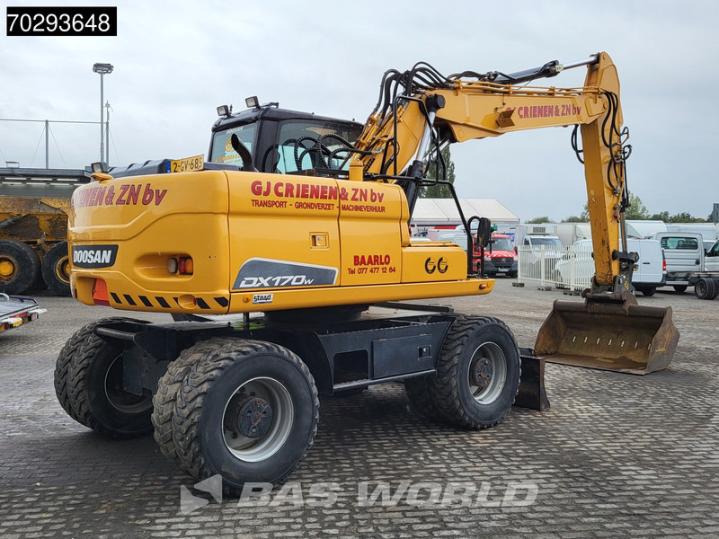 Doosan DX170 W - Tekerlekli ekskavatör: fotoğraf 5 Doosan DX170 W - Tekerlekli ekskavatör: fotoğraf 5