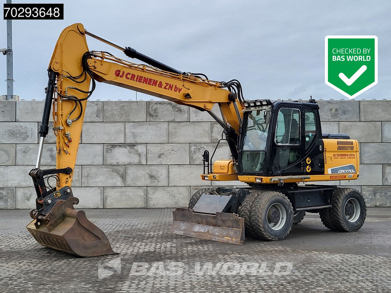 Doosan DX170 W - Tekerlekli ekskavatör: fotoğraf 1 Doosan DX170 W - Tekerlekli ekskavatör: fotoğraf 1