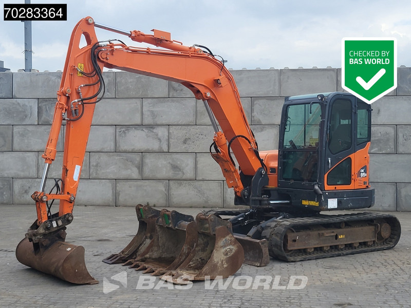 Doosan DX85 R-3 4 BUCKETS - Mini ekskavatör: fotoğraf 1 Doosan DX85 R-3 4 BUCKETS - Mini ekskavatör: fotoğraf 1