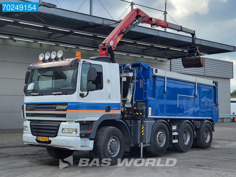 Ginaf X4243TS 8X4 NL-Truck HMF 1643-Z2 Kran Big-Axle Lift+Lenkachse Euro 5 - Damperli kamyon, Vinçli kamyon: fotoğraf 1 Ginaf X4243TS 8X4 NL-Truck HMF 1643-Z2 Kran Big-Axle Lift+Lenkachse Euro 5 - Damperli kamyon, Vinçli kamyon: fotoğraf 1
