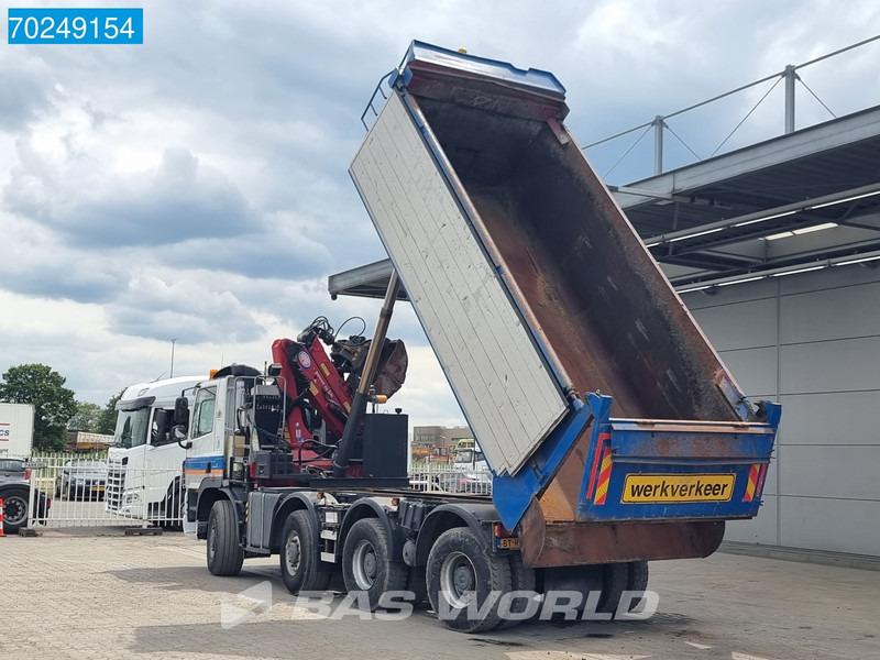 Ginaf X4243TS 8X4 NL-Truck HMF 1643-Z2 Kran Big-Axle Lift+Lenkachse Euro 5 - Damperli kamyon, Vinçli kamyon: fotoğraf 3 Ginaf X4243TS 8X4 NL-Truck HMF 1643-Z2 Kran Big-Axle Lift+Lenkachse Euro 5 - Damperli kamyon, Vinçli kamyon: fotoğraf 3
