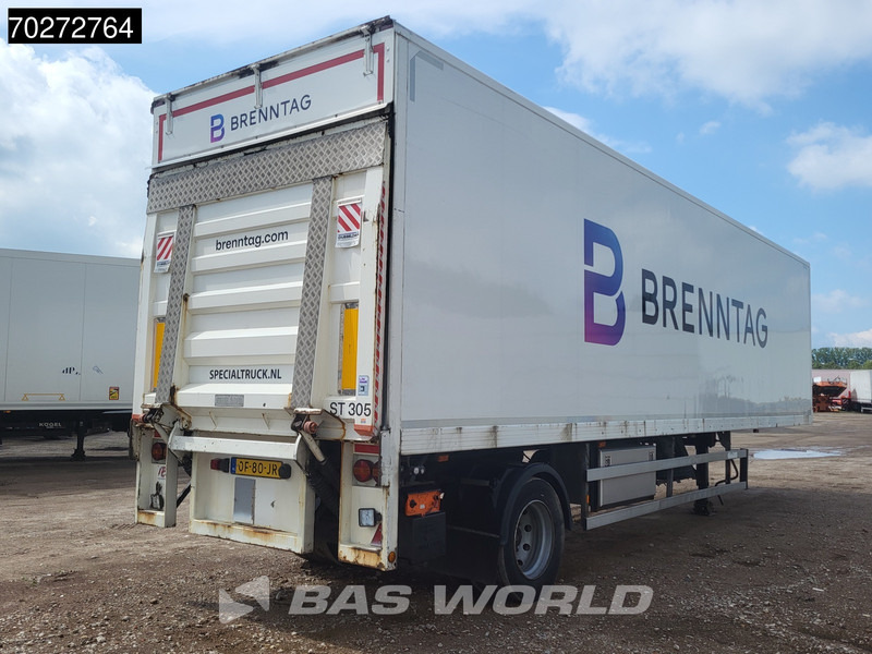 Kapalı karoser dorse Groenewegen DRO 10 10 B Lenkachse TÜV 02/26 Tailgate City: fotoğraf 5