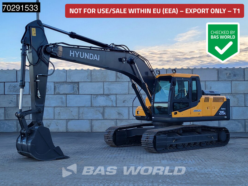 Hyundai R215 L - Paletli ekskavatör: fotoğraf 1 Hyundai R215 L - Paletli ekskavatör: fotoğraf 1