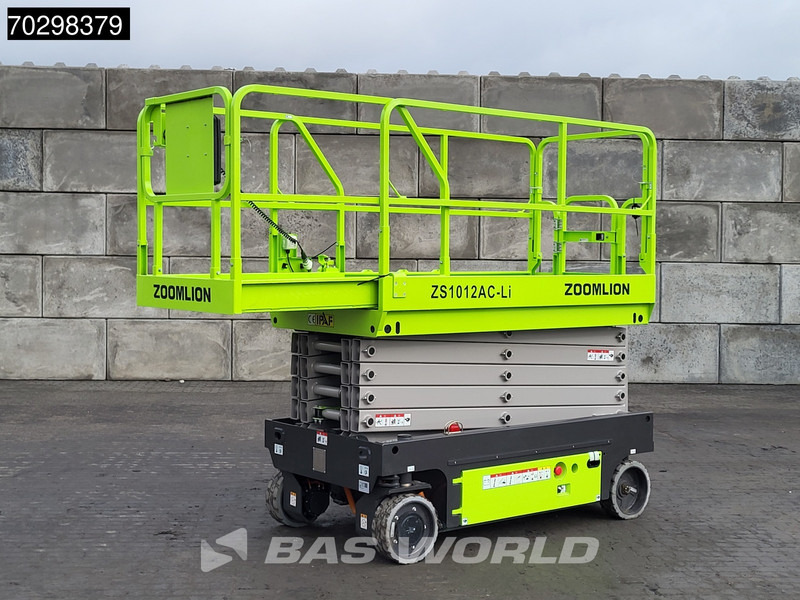 Zoomlion ZS1012AC-Li 10 M – Factory Warranty – CE-Certified - İş makinaları: fotoğraf 2 Zoomlion ZS1012AC-Li 10 M – Factory Warranty – CE-Certified - İş makinaları: fotoğraf 2