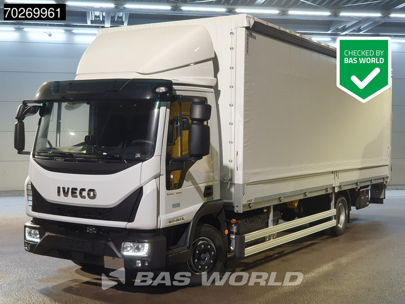 Iveco Eurocargo 120LE220 4X2 12T Automatic Ladebordwand ACC Junge Euro 6 - Tenteli kamyon: fotoğraf 1 Iveco Eurocargo 120LE220 4X2 12T Automatic Ladebordwand ACC Junge Euro 6 - Tenteli kamyon: fotoğraf 1