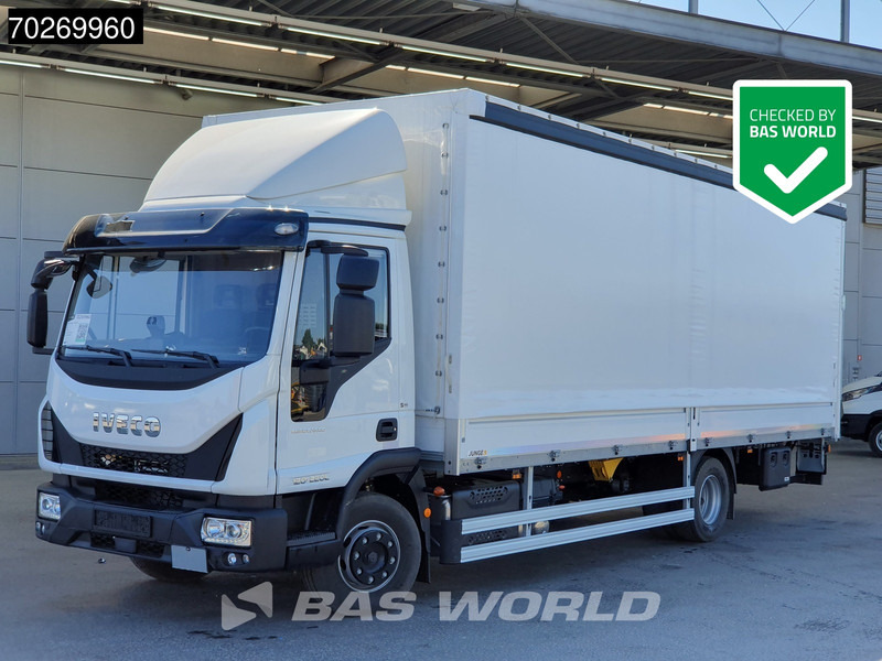 Iveco Eurocargo 120LE220 4X2 12T Automatic Ladebordwand Junge Euro 6 - Tenteli kamyon: fotoğraf 1 Iveco Eurocargo 120LE220 4X2 12T Automatic Ladebordwand Junge Euro 6 - Tenteli kamyon: fotoğraf 1
