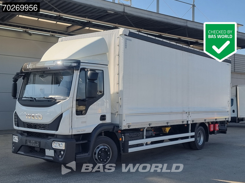 Iveco Eurocargo 140E250 4X2 NEW! 14tonner Ladebordwand Automatic ACC Euro 6 - Tenteli kamyon: fotoğraf 1 Iveco Eurocargo 140E250 4X2 NEW! 14tonner Ladebordwand Automatic ACC Euro 6 - Tenteli kamyon: fotoğraf 1