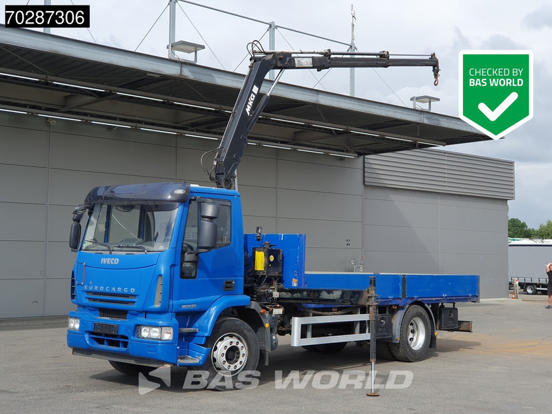 Iveco Eurocargo 180E250 4X2 18tonner MKG-HLK66 Crane Kran Manual Euro 5 - Sal/ Açık kasa kamyon, Vinçli kamyon: fotoğraf 1 Iveco Eurocargo 180E250 4X2 18tonner MKG-HLK66 Crane Kran Manual Euro 5 - Sal/ Açık kasa kamyon, Vinçli kamyon: fotoğraf 1