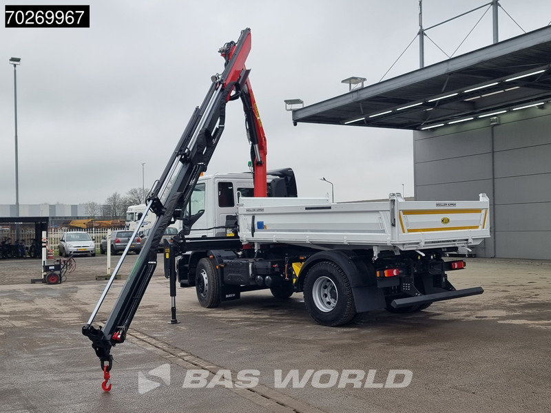 Iveco Eurocargo 180E320 4X2 Steelsuspension 3-Seiten Palfinger PK12.501 Euro 6 - Damperli kamyon, Vinçli kamyon: fotoğraf 5 Iveco Eurocargo 180E320 4X2 Steelsuspension 3-Seiten Palfinger PK12.501 Euro 6 - Damperli kamyon, Vinçli kamyon: fotoğraf 5