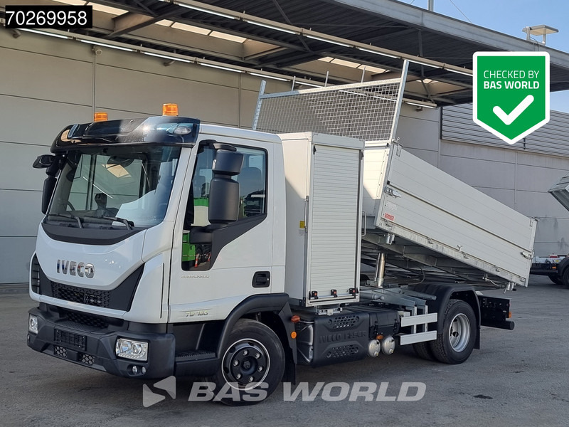 Iveco Eurocargo 75E160 4X2 NEW 7.5tonner 3 sided tipper ACC Automatic Euro 6 - Damperli kamyon: fotoğraf 1 Iveco Eurocargo 75E160 4X2 NEW 7.5tonner 3 sided tipper ACC Automatic Euro 6 - Damperli kamyon: fotoğraf 1