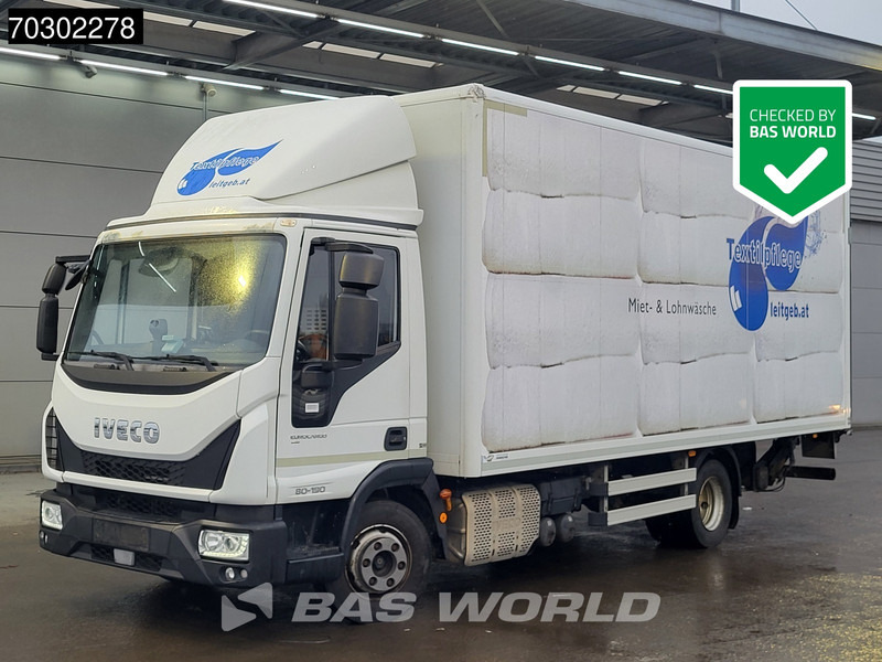 Iveco Eurocargo 80E190 4X2 8tonner Manual 1500kg Tailgate Euro 6 - Kapalı kasa kamyon: fotoğraf 1 Iveco Eurocargo 80E190 4X2 8tonner Manual 1500kg Tailgate Euro 6 - Kapalı kasa kamyon: fotoğraf 1