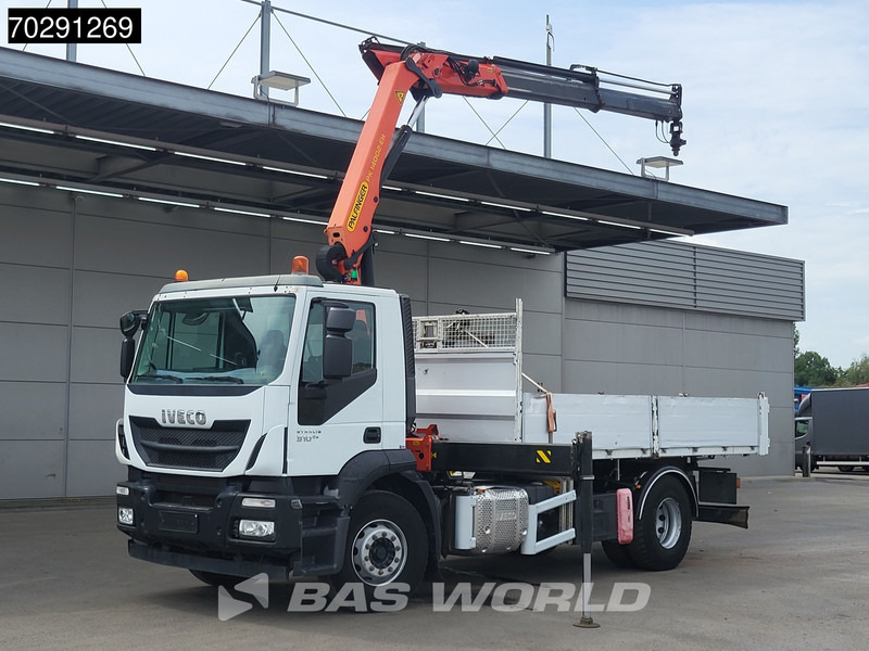 Iveco Stralis 310 4X2 Palfinger PK14002EH Crane Tipper Full Steel Automatic Euro 6 - Damperli kamyon, Vinçli kamyon: fotoğraf 2 Iveco Stralis 310 4X2 Palfinger PK14002EH Crane Tipper Full Steel Automatic Euro 6 - Damperli kamyon, Vinçli kamyon: fotoğraf 2