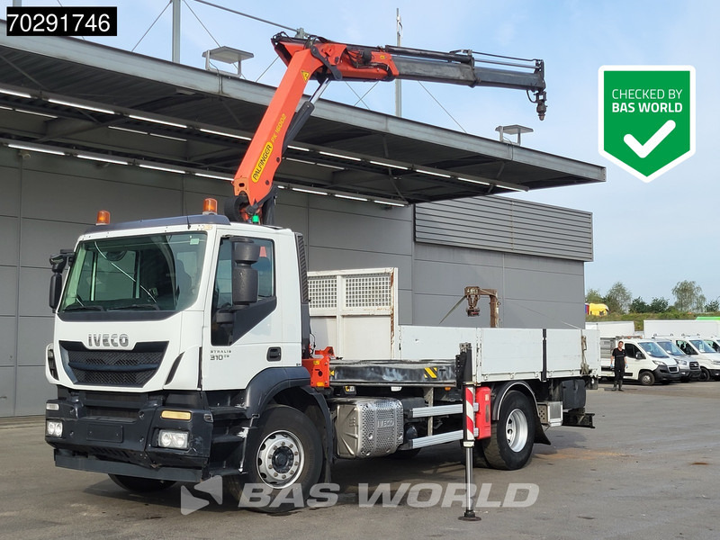 Iveco Stralis 310 4X2 Palfinger PK16002 Crane 5th+6th function Rotator Steelsuspension - Sal/ Açık kasa kamyon, Vinçli kamyon: fotoğraf 1 Iveco Stralis 310 4X2 Palfinger PK16002 Crane 5th+6th function Rotator Steelsuspension - Sal/ Açık kasa kamyon, Vinçli kamyon: fotoğraf 1