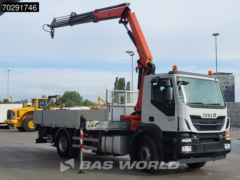 Iveco Stralis 310 4X2 Palfinger PK16002 Crane 5th+6th function Rotator Steelsuspension - Sal/ Açık kasa kamyon, Vinçli kamyon: fotoğraf 2 Iveco Stralis 310 4X2 Palfinger PK16002 Crane 5th+6th function Rotator Steelsuspension - Sal/ Açık kasa kamyon, Vinçli kamyon: fotoğraf 2