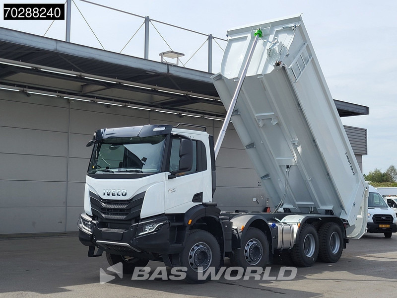 Iveco T-WAY 450 8X4 New! 20m3 Cantoni Tipper Steelsuspension Big-Axle Automatic Euro 6 - Damperli kamyon: fotoğraf 2 Iveco T-WAY 450 8X4 New! 20m3 Cantoni Tipper Steelsuspension Big-Axle Automatic Euro 6 - Damperli kamyon: fotoğraf 2
