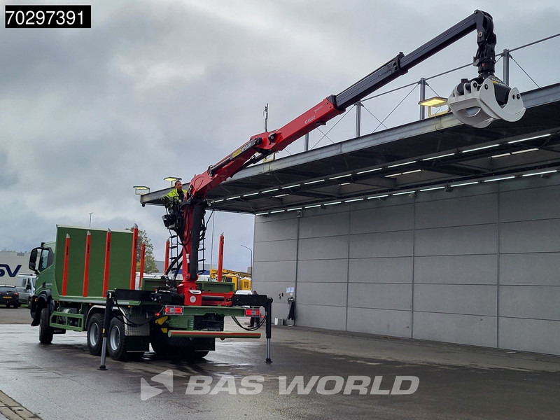 Iveco T-Way 450 6X6 UNUSED! Palfinger Q150Z Crane Retarder Holztransport Big-Axle LED Euro 6 - Tomruk kamyonu, Vinçli kamyon: fotoğraf 2 Iveco T-Way 450 6X6 UNUSED! Palfinger Q150Z Crane Retarder Holztransport Big-Axle LED Euro 6 - Tomruk kamyonu, Vinçli kamyon: fotoğraf 2