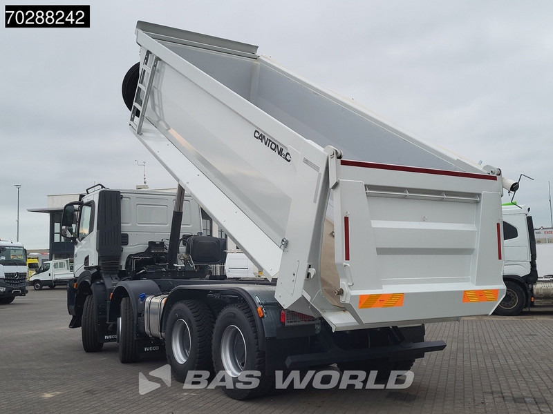 Iveco T-Way 450 8X4 New! 20m3 Cantoni & C. Tipper Steelsuspension Big-Axle Automatic Euro 6 - Damperli kamyon: fotoğraf 2 Iveco T-Way 450 8X4 New! 20m3 Cantoni & C. Tipper Steelsuspension Big-Axle Automatic Euro 6 - Damperli kamyon: fotoğraf 2