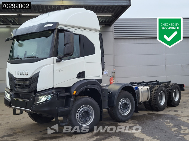 Iveco T-Way 510 8X4 NEW chassis! Retarder Big-Axle Steelsuspension LED Automatic Euro 6 - Şasi kamyon: fotoğraf 1 Iveco T-Way 510 8X4 NEW chassis! Retarder Big-Axle Steelsuspension LED Automatic Euro 6 - Şasi kamyon: fotoğraf 1
