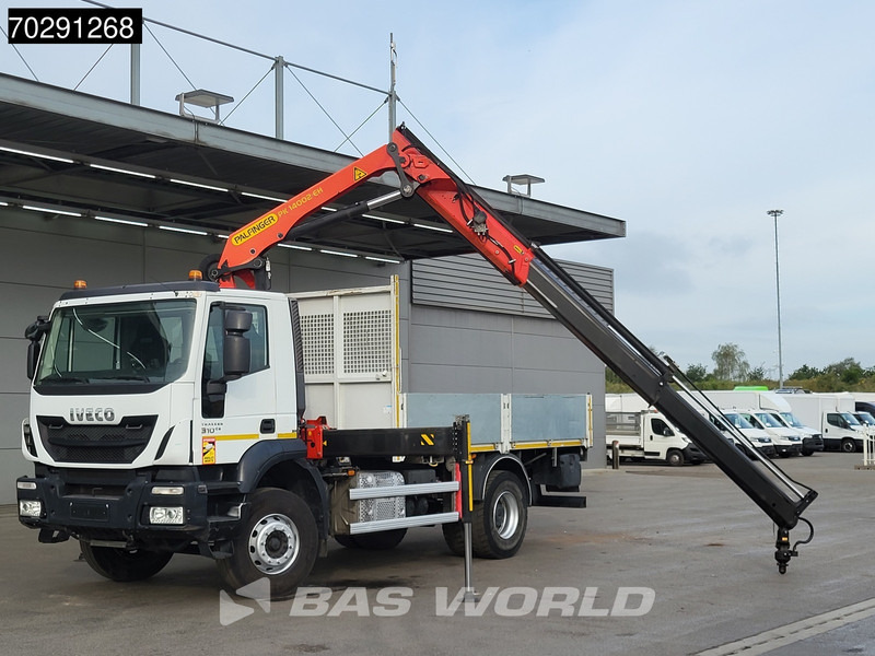 Iveco Trakker 310 4X2 Palfinger PK14002 EH Crane Kran Rotator Steelsuspension Big-Axle Manual Euro 6 - Sal/ Açık kasa kamyon, Vinçli kamyon: fotoğraf 5 Iveco Trakker 310 4X2 Palfinger PK14002 EH Crane Kran Rotator Steelsuspension Big-Axle Manual Euro 6 - Sal/ Açık kasa kamyon, Vinçli kamyon: fotoğraf 5