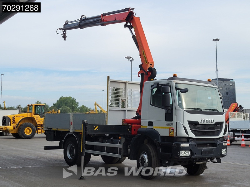 Iveco Trakker 310 4X2 Palfinger PK14002 EH Crane Kran Rotator Steelsuspension Big-Axle Manual Euro 6 - Sal/ Açık kasa kamyon, Vinçli kamyon: fotoğraf 3 Iveco Trakker 310 4X2 Palfinger PK14002 EH Crane Kran Rotator Steelsuspension Big-Axle Manual Euro 6 - Sal/ Açık kasa kamyon, Vinçli kamyon: fotoğraf 3