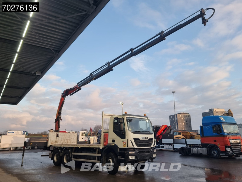 Iveco Trakker 360 6X4 Palfinger PK 18502 SH D Kran Crane Big axle Euro 6 - Sal/ Açık kasa kamyon, Vinçli kamyon: fotoğraf 5 Iveco Trakker 360 6X4 Palfinger PK 18502 SH D Kran Crane Big axle Euro 6 - Sal/ Açık kasa kamyon, Vinçli kamyon: fotoğraf 5
