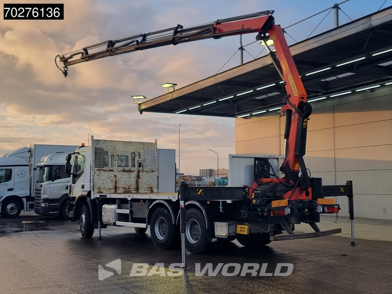 Iveco Trakker 360 6X4 Palfinger PK 18502 SH D Kran Crane Big axle Euro 6 - Sal/ Açık kasa kamyon, Vinçli kamyon: fotoğraf 2 Iveco Trakker 360 6X4 Palfinger PK 18502 SH D Kran Crane Big axle Euro 6 - Sal/ Açık kasa kamyon, Vinçli kamyon: fotoğraf 2