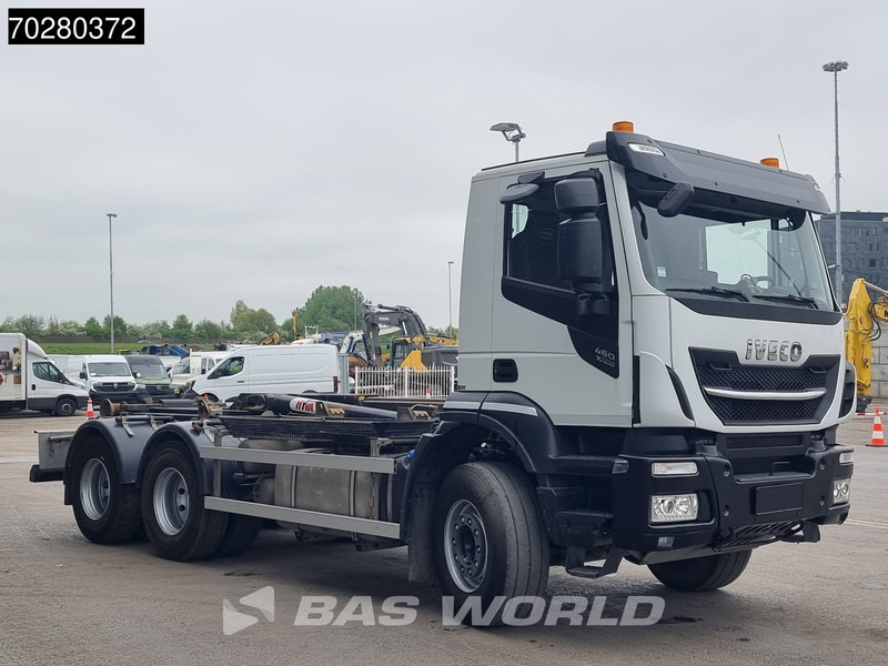 Kancalı yükleyici kamyon Iveco X-Way 460 6X4 20 Tons HYVA Hook Navi Euro 6: fotoğraf 6