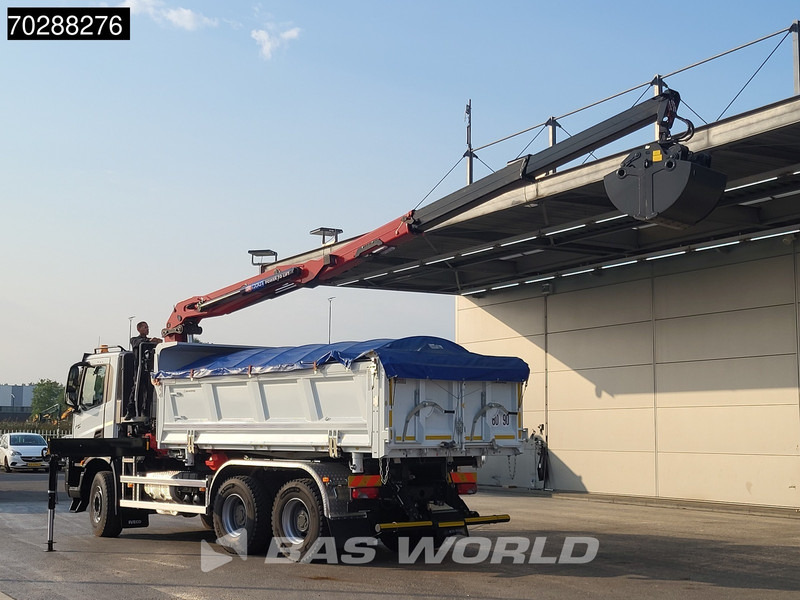 Iveco X-Way 480 6X4 NEW! HMF 2243Z-RCS Z-Crane kran 12m3 KH-Kipper Retarder Big-Axle - Damperli kamyon, Vinçli kamyon: fotoğraf 2 Iveco X-Way 480 6X4 NEW! HMF 2243Z-RCS Z-Crane kran 12m3 KH-Kipper Retarder Big-Axle - Damperli kamyon, Vinçli kamyon: fotoğraf 2