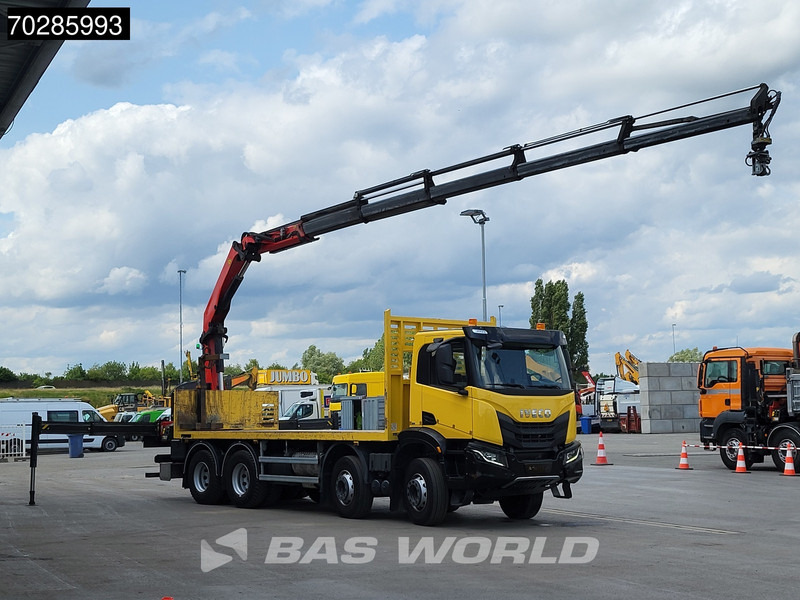 Iveco X-Way 480 8X4 Palfinger PK22002 EH Kran Crane Rotator Retarder Euro 6 - Sal/ Açık kasa kamyon, Vinçli kamyon: fotoğraf 3 Iveco X-Way 480 8X4 Palfinger PK22002 EH Kran Crane Rotator Retarder Euro 6 - Sal/ Açık kasa kamyon, Vinçli kamyon: fotoğraf 3