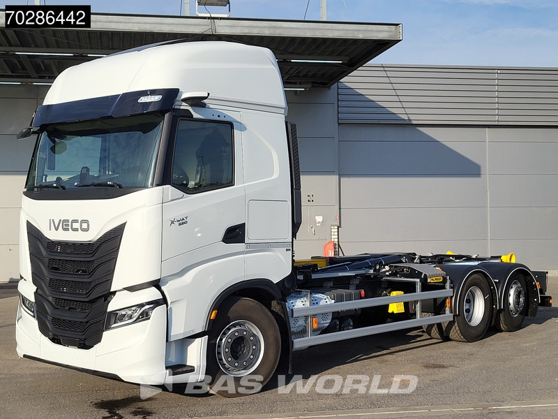 Iveco X-Way 580 6X2 NEW Palfinger PHT20SLD5 Hooklift Lift+steering Axle Automatic Navi ACC LED - Kancalı yükleyici kamyon: fotoğraf 5 Iveco X-Way 580 6X2 NEW Palfinger PHT20SLD5 Hooklift Lift+steering Axle Automatic Navi ACC LED - Kancalı yükleyici kamyon: fotoğraf 5