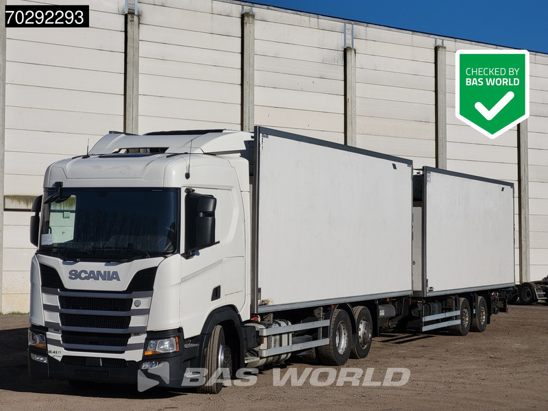 Scania R410 6X2 Lamberet Carrier Supra 1250 Mt Retarder Ladebordwand Euro 6 - Kamyon: fotoğraf 1 Scania R410 6X2 Lamberet Carrier Supra 1250 Mt Retarder Ladebordwand Euro 6 - Kamyon: fotoğraf 1