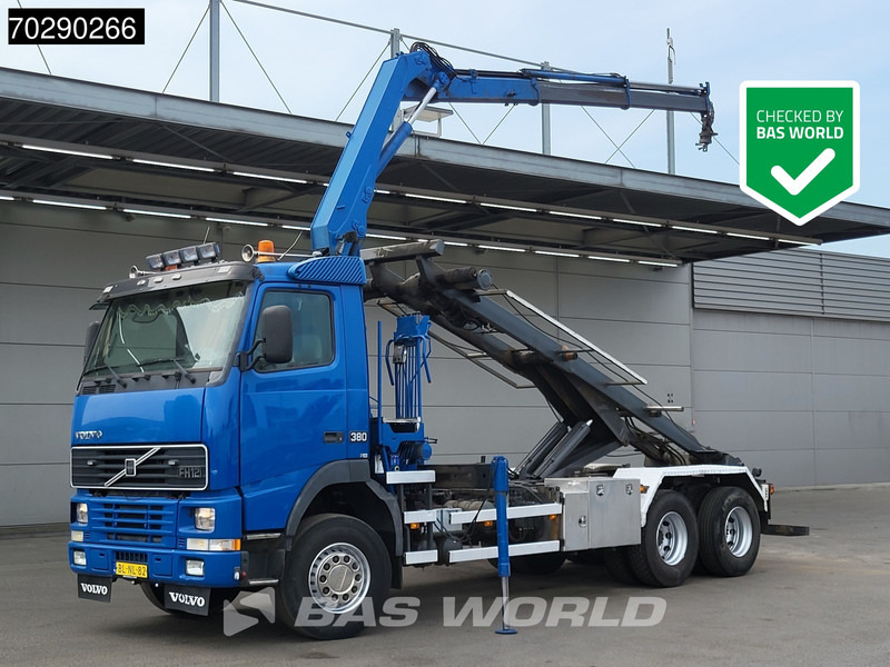 Volvo FH12 380 6X2 NL-Truck HMF 1463K2 Crane Steelsuspension Lift-Axle Manual Euro 3 - Kamyon, Vinçli kamyon: fotoğraf 1 Volvo FH12 380 6X2 NL-Truck HMF 1463K2 Crane Steelsuspension Lift-Axle Manual Euro 3 - Kamyon, Vinçli kamyon: fotoğraf 1