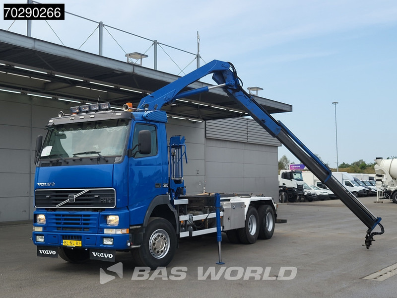 Volvo FH12 380 6X2 NL-Truck HMF 1463K2 Crane Steelsuspension Lift-Axle Manual Euro 3 - Kamyon, Vinçli kamyon: fotoğraf 5 Volvo FH12 380 6X2 NL-Truck HMF 1463K2 Crane Steelsuspension Lift-Axle Manual Euro 3 - Kamyon, Vinçli kamyon: fotoğraf 5