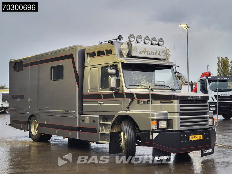 Scania 85M TM 4X2 NL Classis Camper Truck APK 1500kg tailgate Manual - Karavan: fotoğraf 3 Scania 85M TM 4X2 NL Classis Camper Truck APK 1500kg tailgate Manual - Karavan: fotoğraf 3