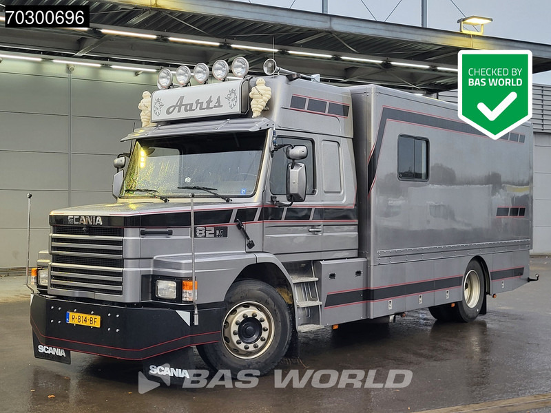 Scania 85M TM 4X2 NL Classis Camper Truck APK 1500kg tailgate Manual - Karavan: fotoğraf 1 Scania 85M TM 4X2 NL Classis Camper Truck APK 1500kg tailgate Manual - Karavan: fotoğraf 1