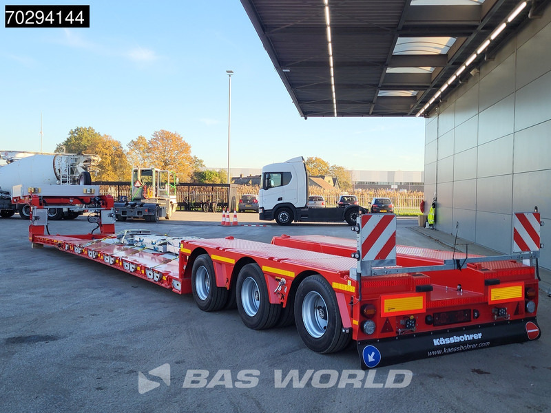 Kässbohrer LB3E 3 axles NEW! Extenable 540cm Gooseneck 3xSteeringaxle - Alçak çerçeveli platform dorse: fotoğraf 3 Kässbohrer LB3E 3 axles NEW! Extenable 540cm Gooseneck 3xSteeringaxle - Alçak çerçeveli platform dorse: fotoğraf 3