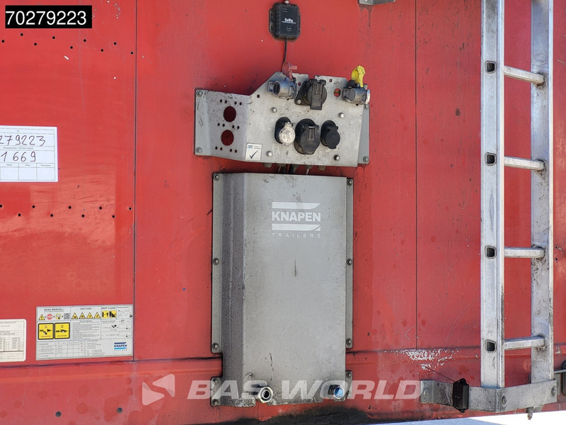 Kayar zemin dorse Knapen K100 92m3 Liftachse 10mm Waste Cover APK 03/26: fotoğraf 18