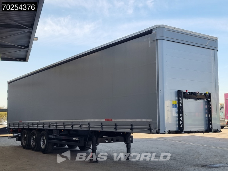 Kögel S24-1 3 axles Tailgate 2000kg NEW Liftachse Edscha LBW - Tenteli dorse: fotoğraf 5 Kögel S24-1 3 axles Tailgate 2000kg NEW Liftachse Edscha LBW - Tenteli dorse: fotoğraf 5